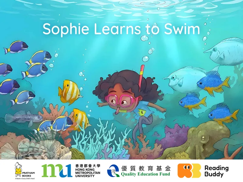 Sophie Learns to Swim